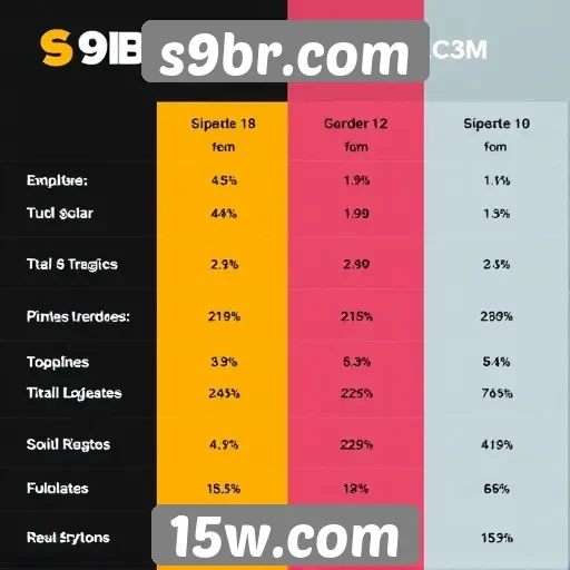 Comparação entre s9br.com e concorrentes do mercado